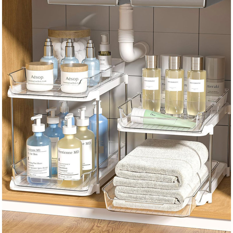 Extension Plastic Under Sink Organizer Wayfair